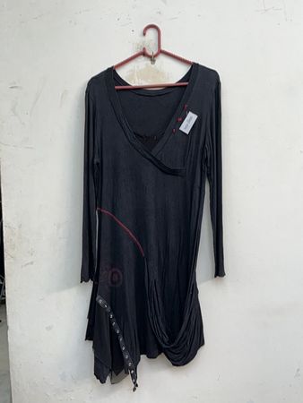 Vero Moda Black Long Sleeve Mini Dress