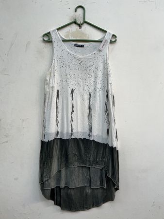 Zara Sleeveless Printed Tank Top