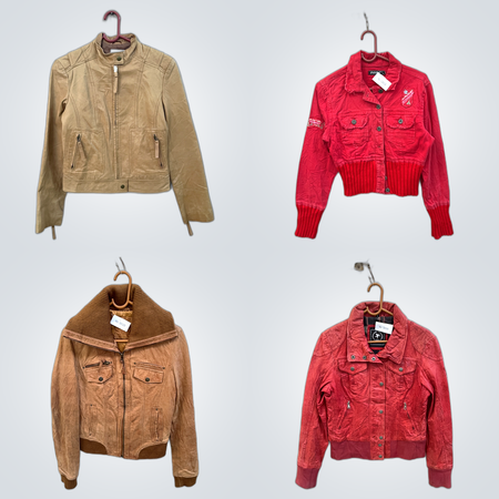 Leather Jacket Bundle - BEBEK & Mango Mix 7pcs Set