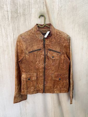 Zara Leather Biker Jacket