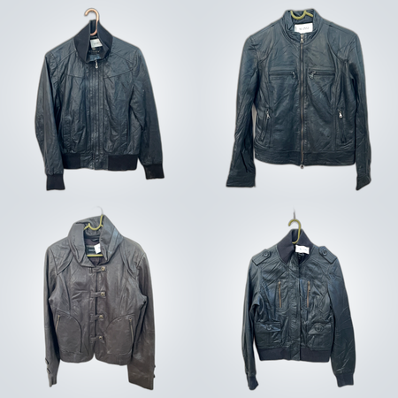 Y2K Leather Jacket Bundle