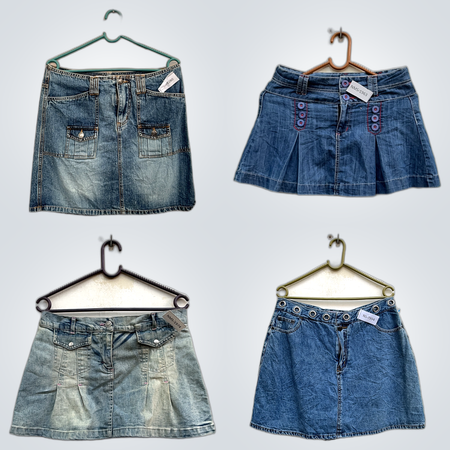 Denim Mini Skirts Bundle