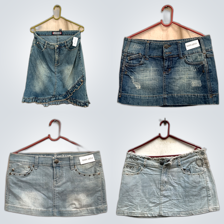 Denim Mini Skirts Bundle
