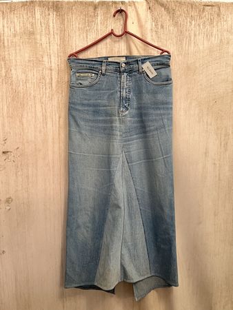 Blue Denim Skirt