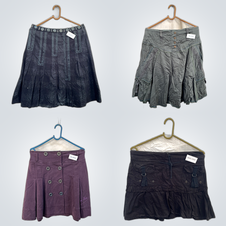 5-Piece Mini Skirts Bundle