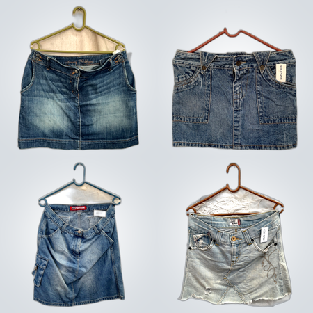 Y2K Denim Waistcoats Bundle