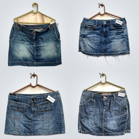 Y2K Fashion Denim Skirts