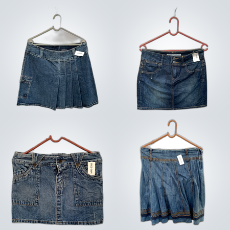 Y2K Denim Skirts Bundle