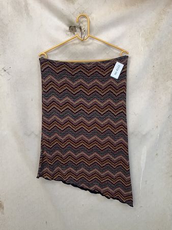 Chevron Pattern Skirt