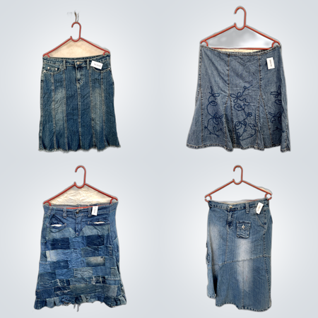Ensemble de jupes en denim - Paquet de 10 mélanges de jupes mini Esprit, One More & More
