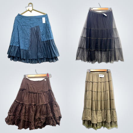 Y2K Ruffled Skirts Bundle