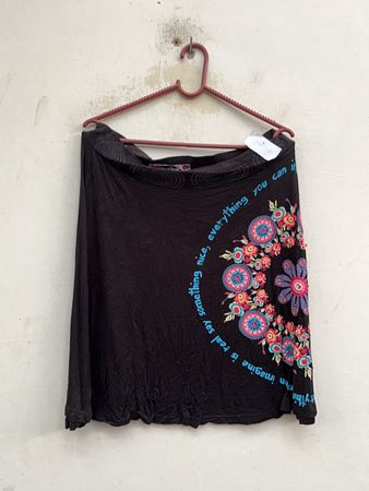 Black Floral Top