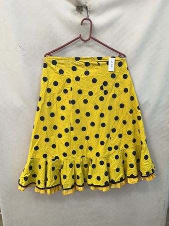 Yellow Polka Dot Skirt