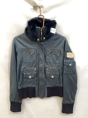 Grey Fur-Lined Jacket