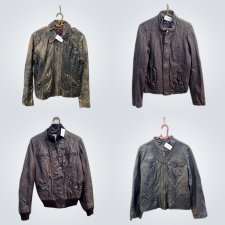 Leather Jacket Bundle - Kocca, MODA & More, 6 Pc Set
