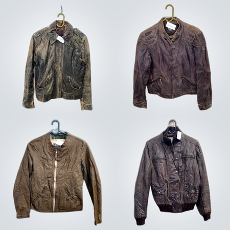 Leather Jackets Bundle Brown Red
