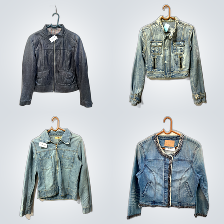 Y2K Denim Jacket Set