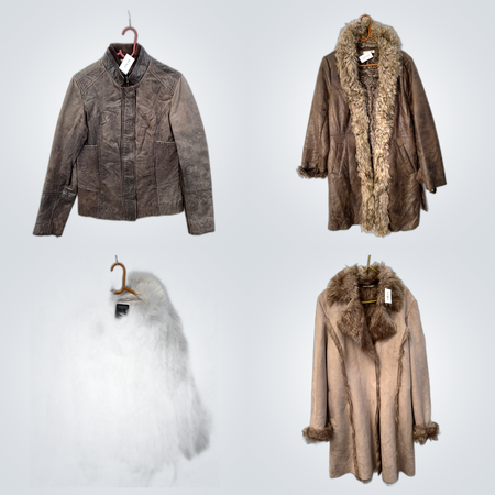 Leather & Suede Jackets Bundle: Tomboy, River Island, Mexx & More