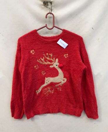 Red Reindeer Sweater