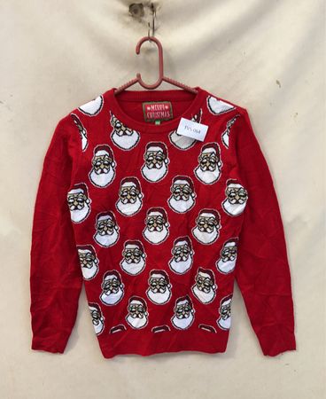 Christmas Santa Pattern Sweater
