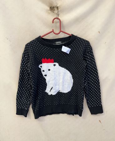 Q-10 Collection Polar Bear Sweater