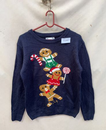 Gingerbread-Themed Sweater