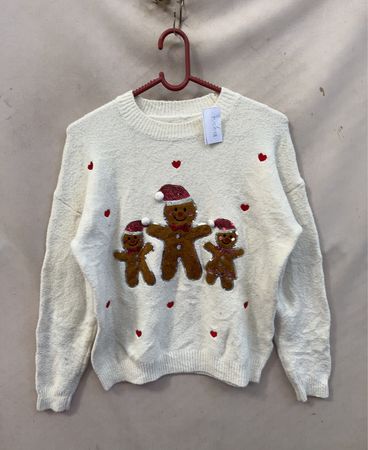 Holiday Gingerbread Sweater