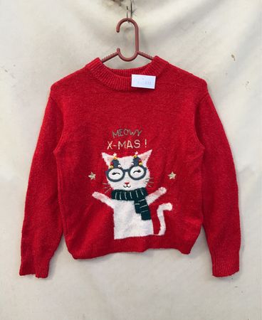 Christmas Cat Sweater