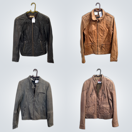 Brown Leather Jackets Bundle