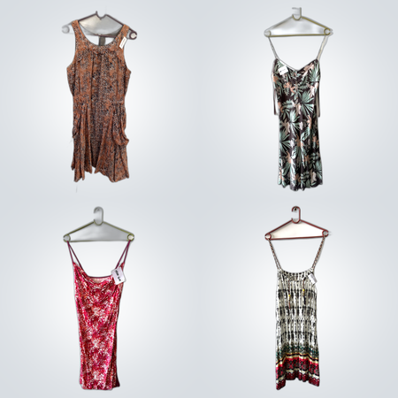 Y2K Floral Print Dresses