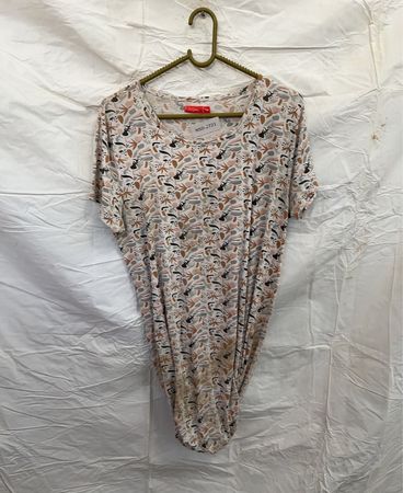 Tifalia Floral Short Sleeve Dress