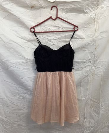 Black and Pink Dress