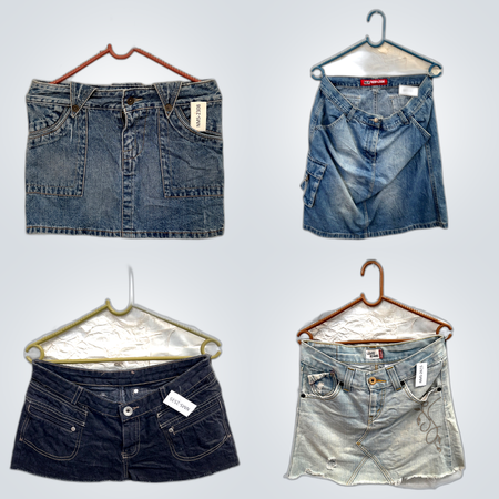 Y2K Denim Waistcoats Bundle