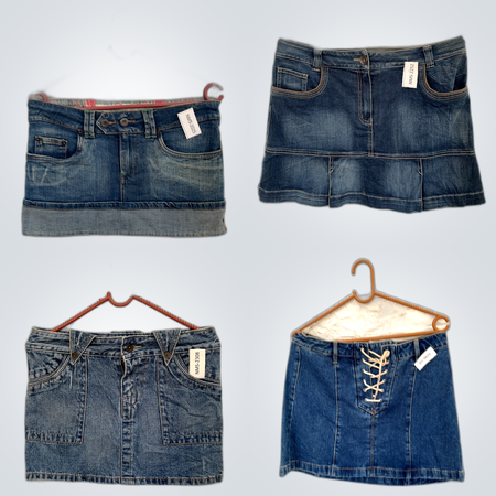 Y2K Denim Skirt Bundle