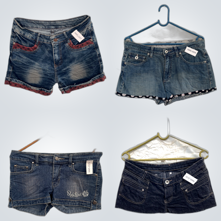 Y2K Jean Shorts Bundle