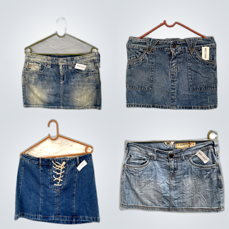 Denim Skirts Short Bundle