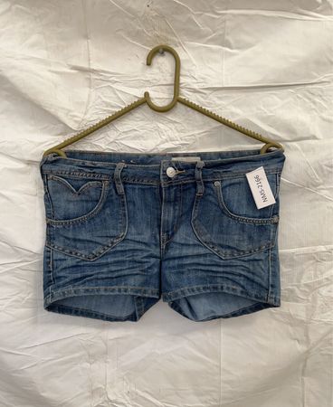 Blue Denim Shorts