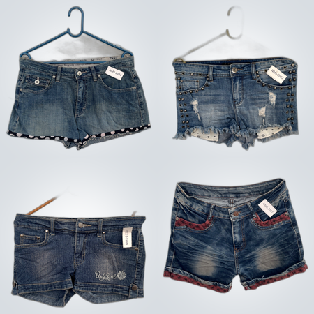 Y2K Jean Shorts Bundle