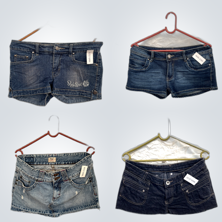 Y2K Jean Shorts Bundle
