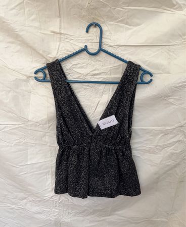 Black and White Floral Romper