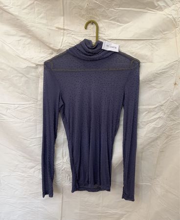 Gray Turtleneck Sweater