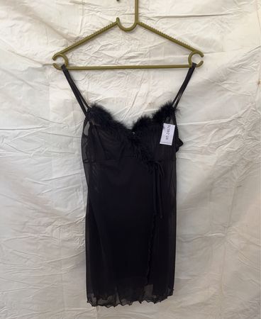Black Lingerie Chemise