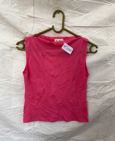 Pink Sleeveless Top