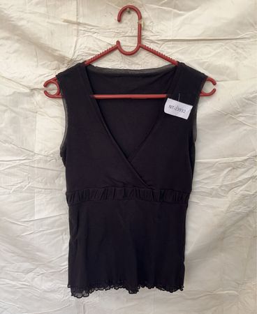 Black Sleeveless Top