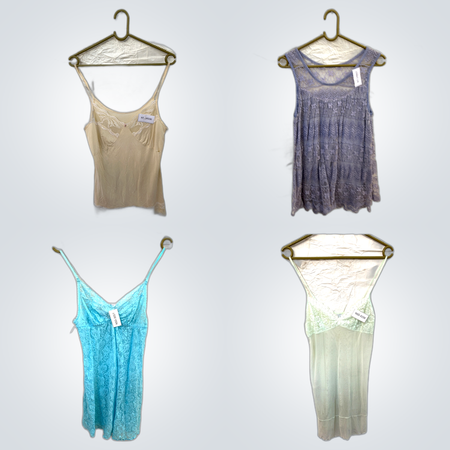 Y2K Lace Trim Camisoles