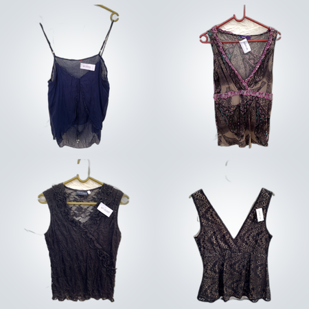 Y2K Blouses Lingerie Bundle