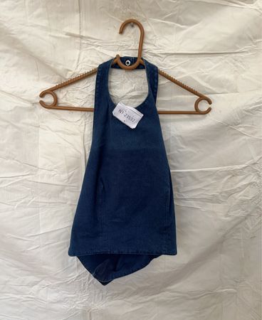 Blue Denim Apron