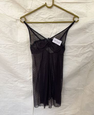 Black Sheer Nightgown