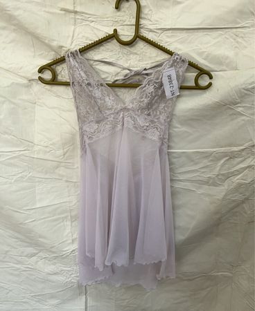 Lace Trim Chemise