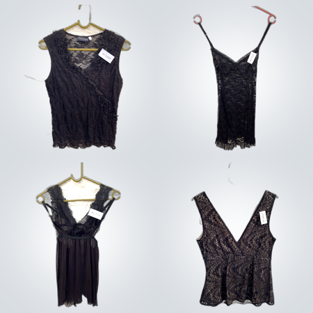 Y2K Lace Blouses Bundle